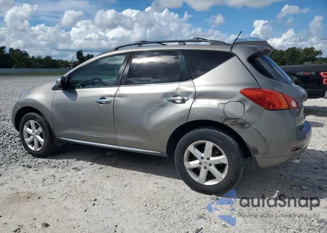 2009 Nissan Murano S z USA, uszkodzony, nr VIN JN8AZ18U89W002066